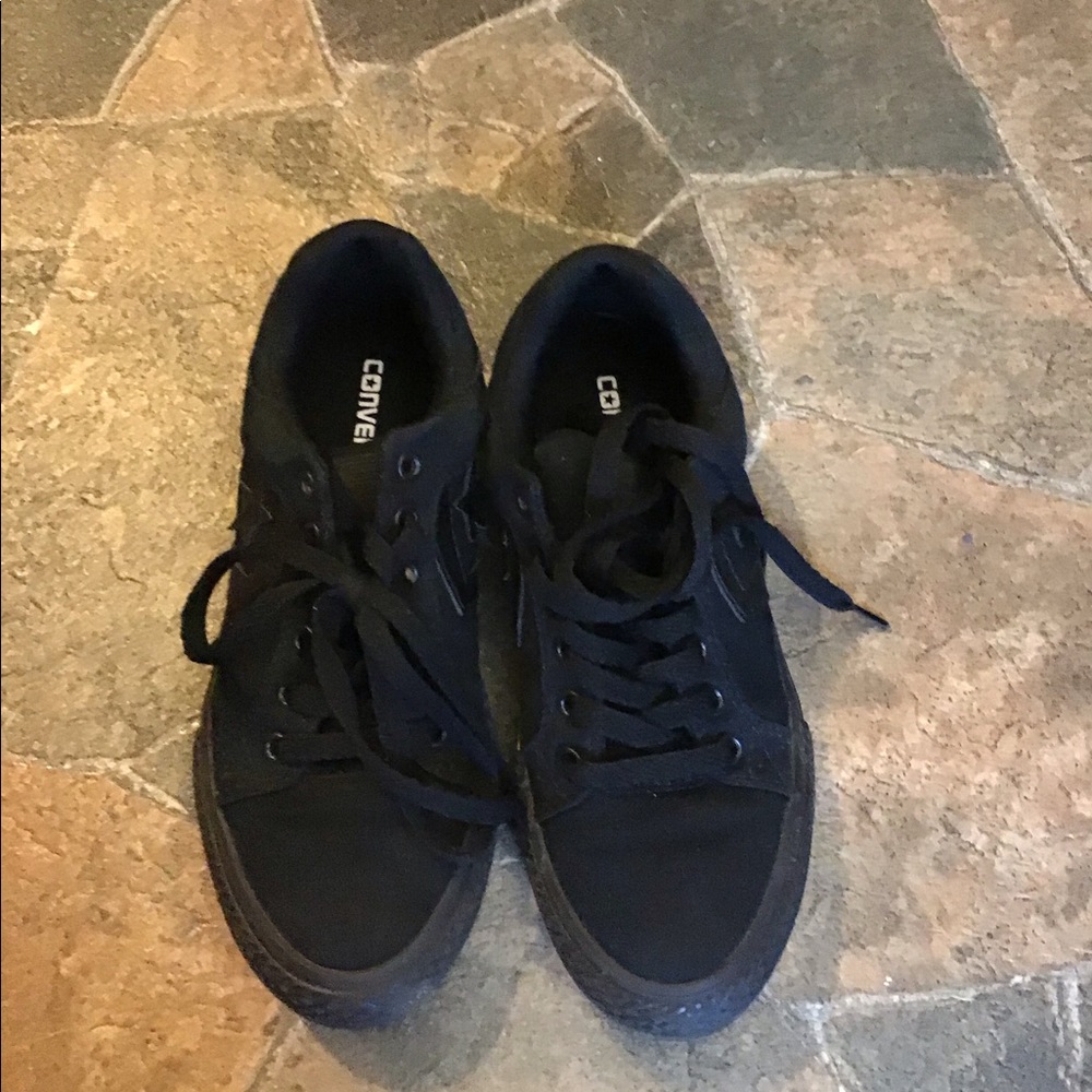 Youth Boy Black Converse